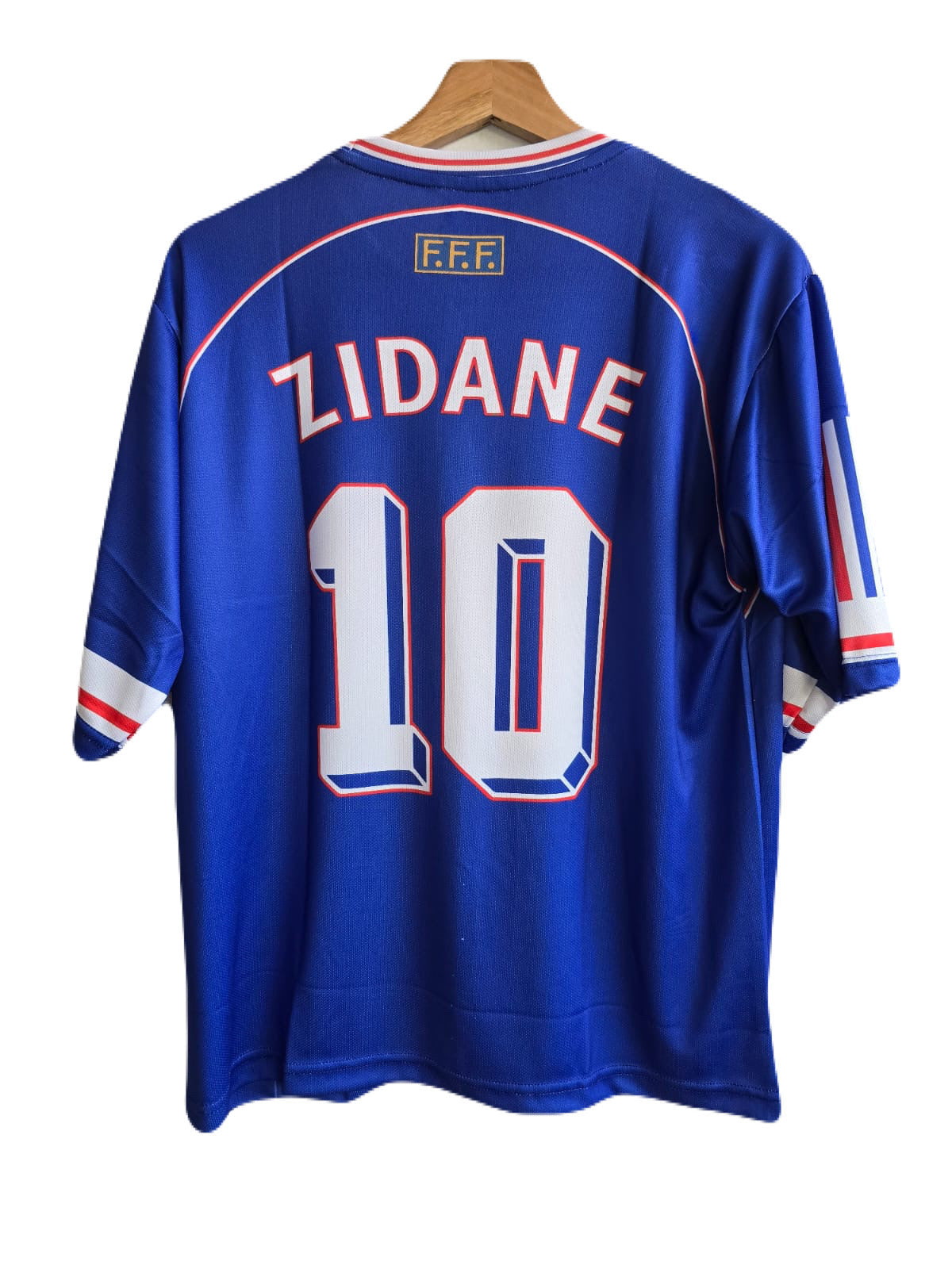 1998 fifa world cup france zidane jersey five sleeve - p107 -bmg store