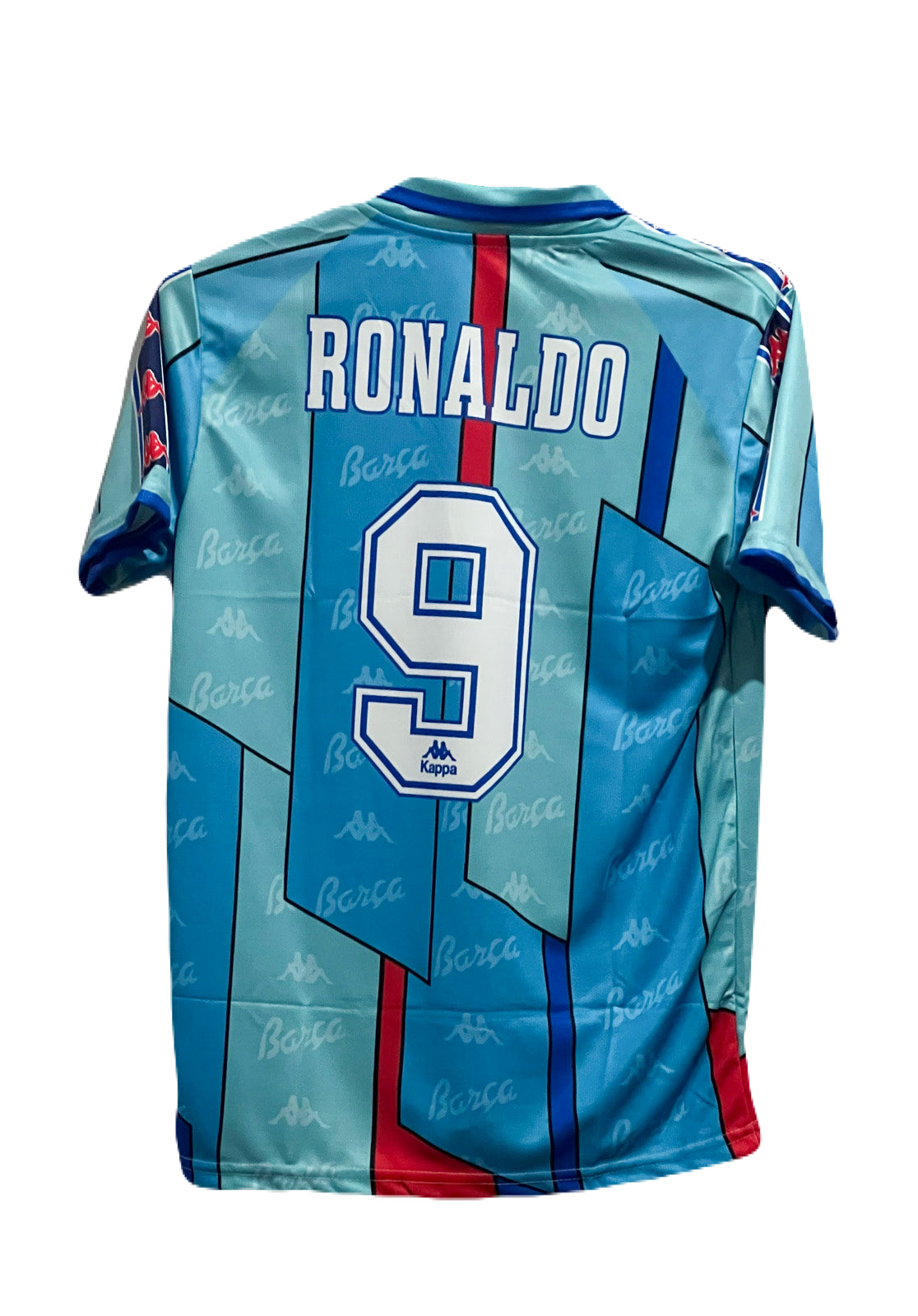 Barcelona 1996/97 away kit half sleeve Ronaldo - P172