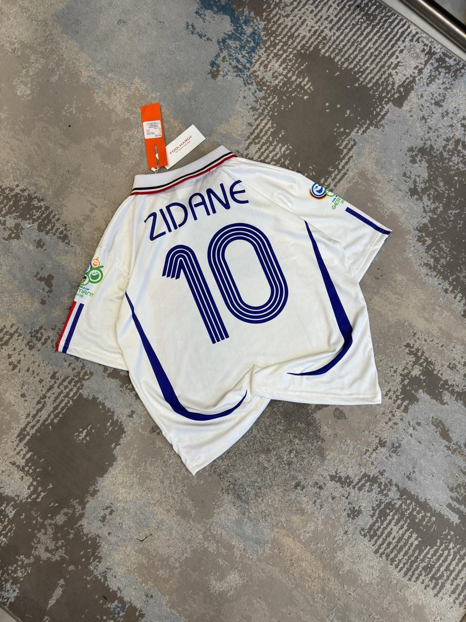 France 2006 Away kit Zidane Five sleeve - bmg store