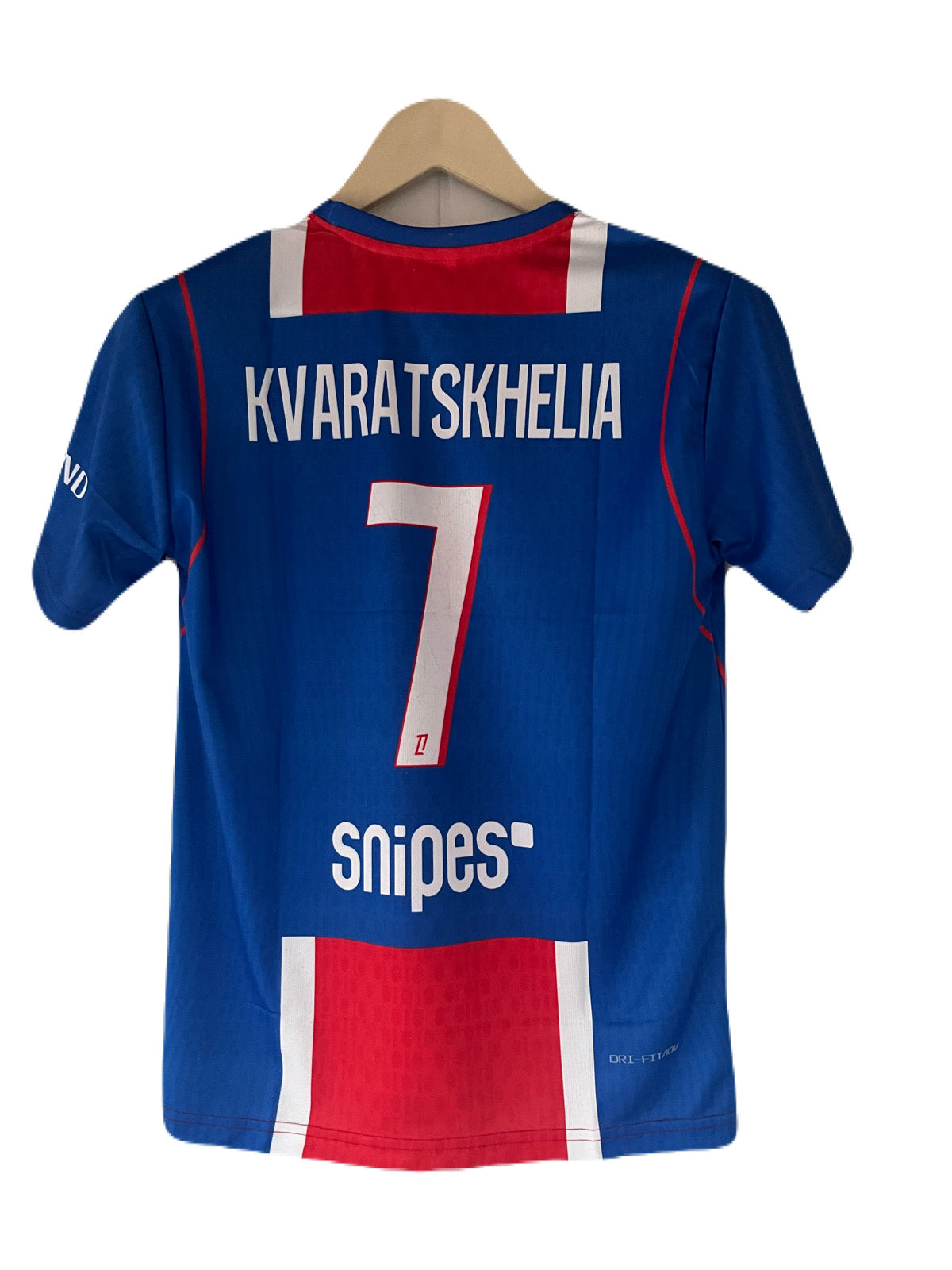 Kvaratskhelia Psg Home Kit Half Sleeve - P2000