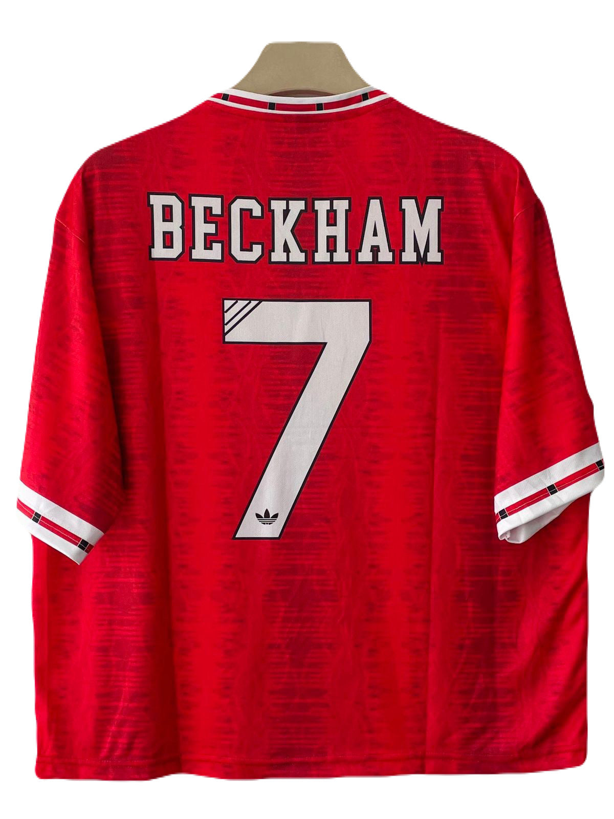 Beckham Manchester united 2006 home kit Five sleeve jersey -