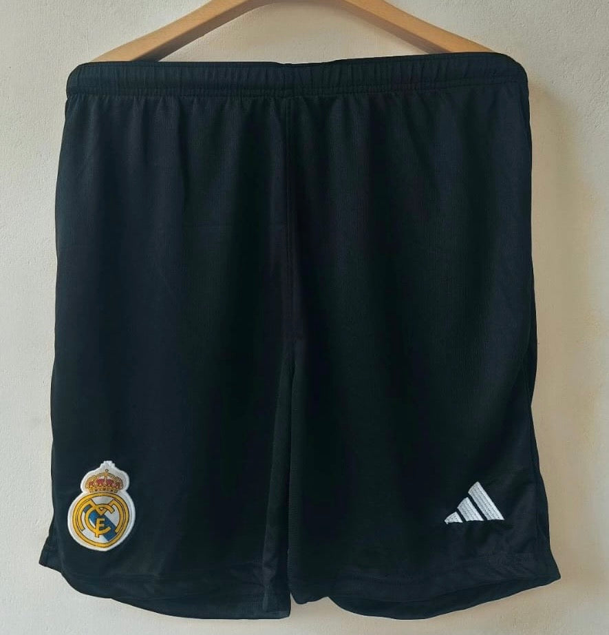 Real madrid black shorts - bmg store
