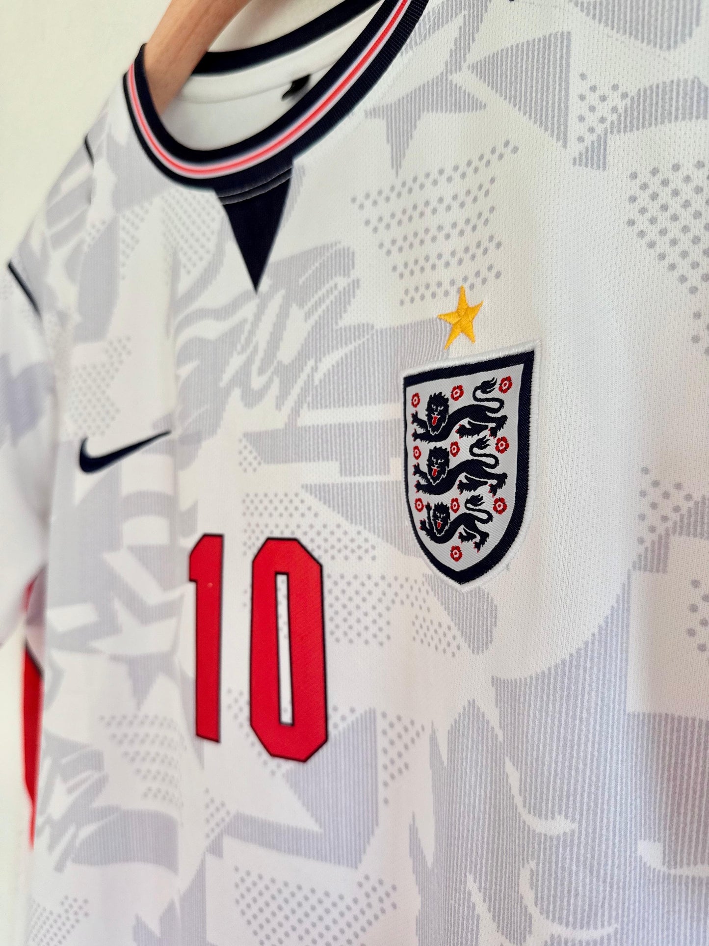 Bellingham England 2026 World Cup Home Half Sleeve Jersey -