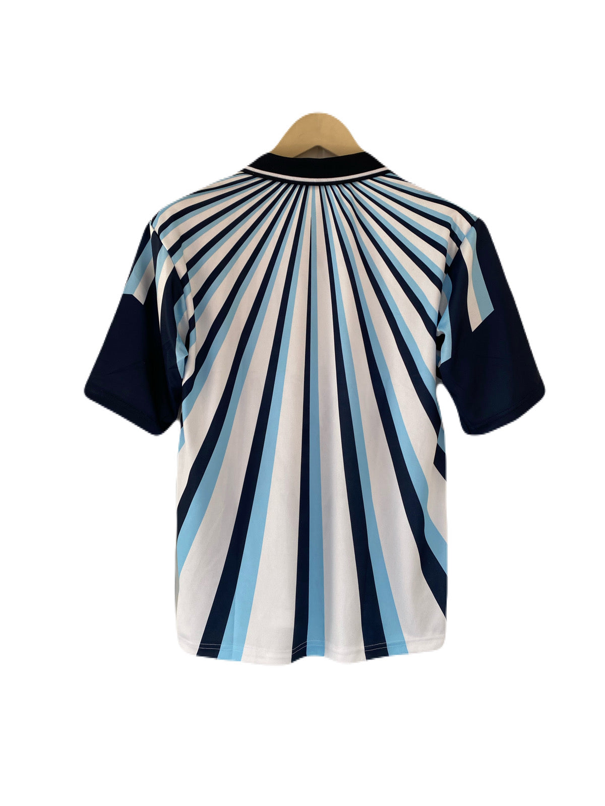Messi Argentina Pre match Five sleeve Collar sublimation Jersey - P2400