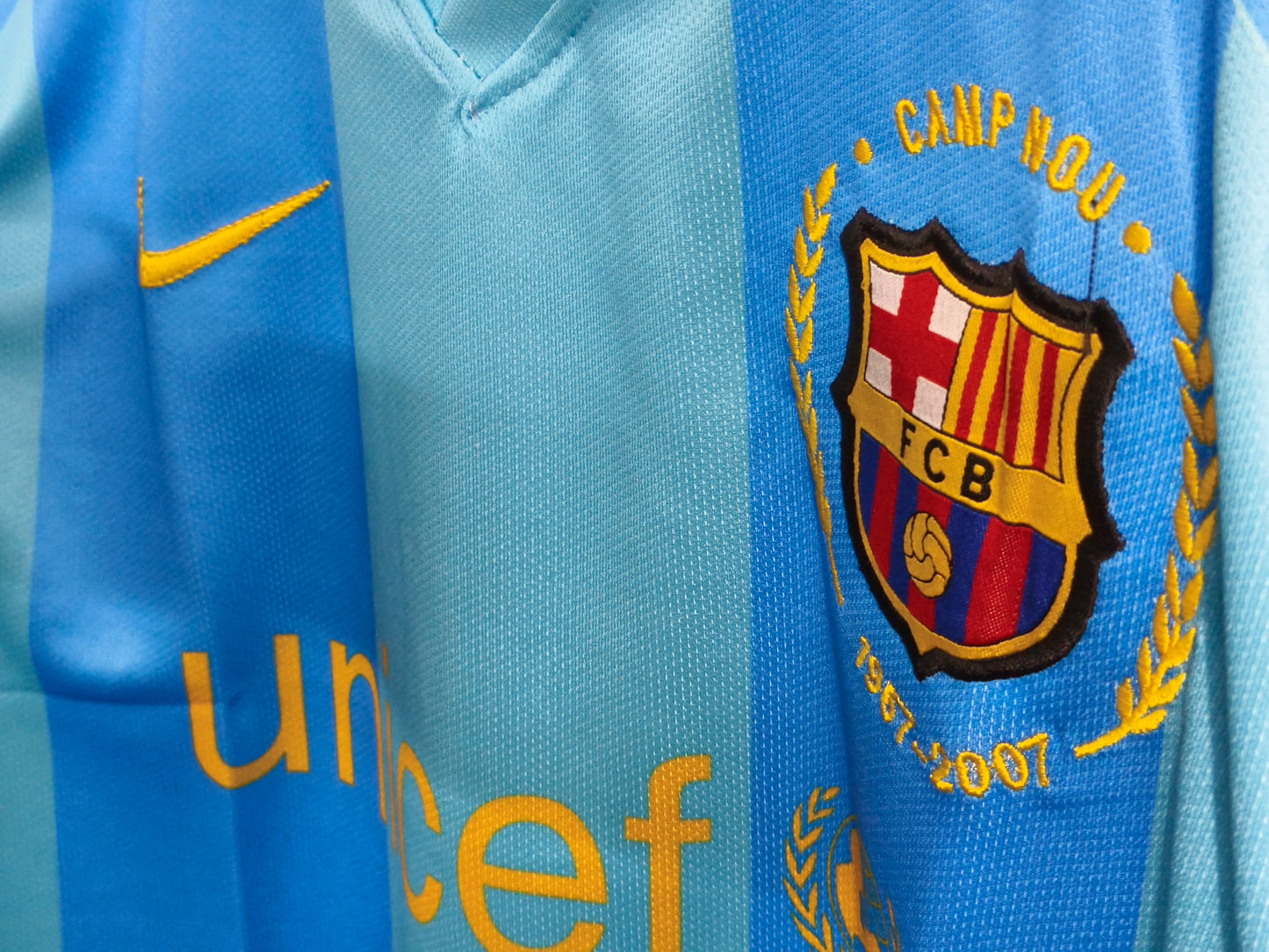 Barcelona 2007/08 away jersey messi P236 - bmg store