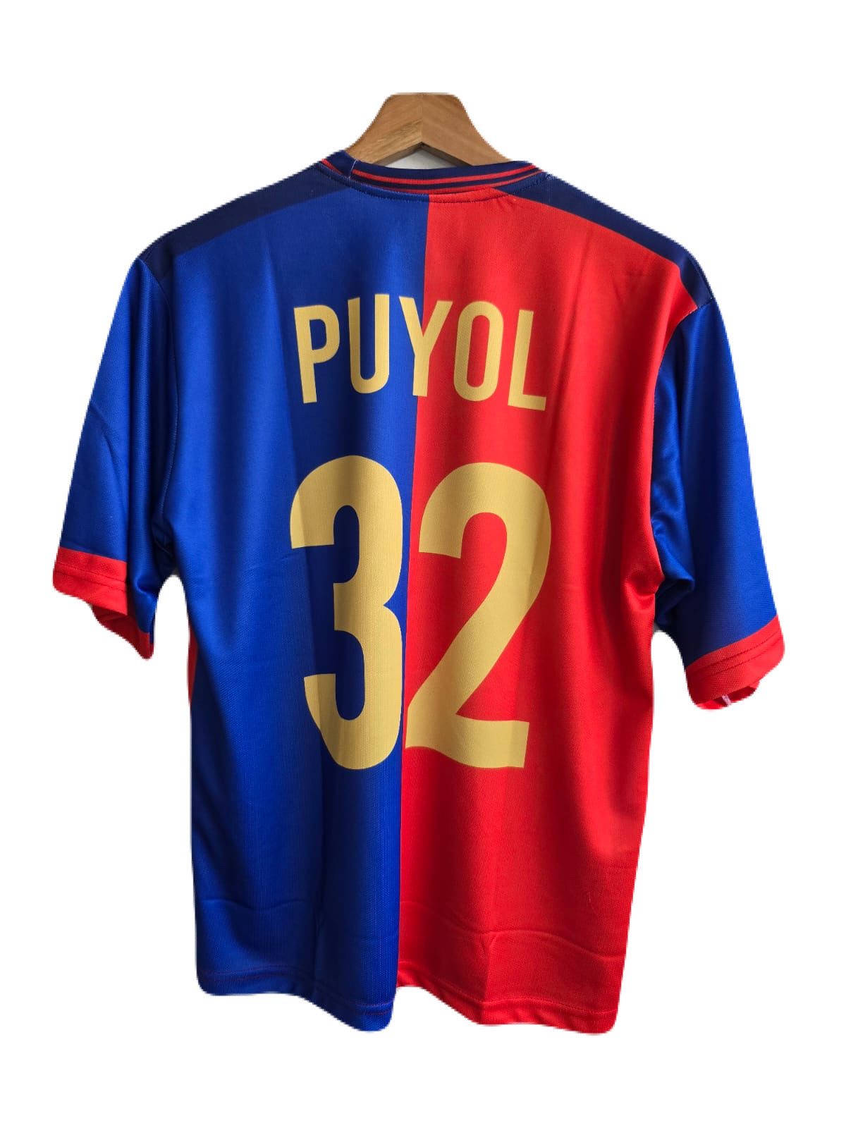Barcelona 1999 vintage jersey five sleeve puyol P168