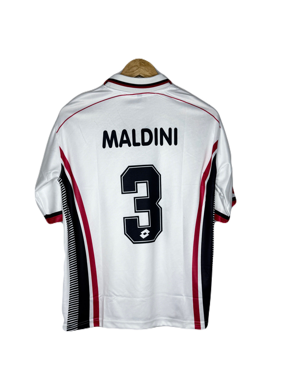 Ac Milan 1997-98 Away Kit Maldini Five Sleeve - bmg store