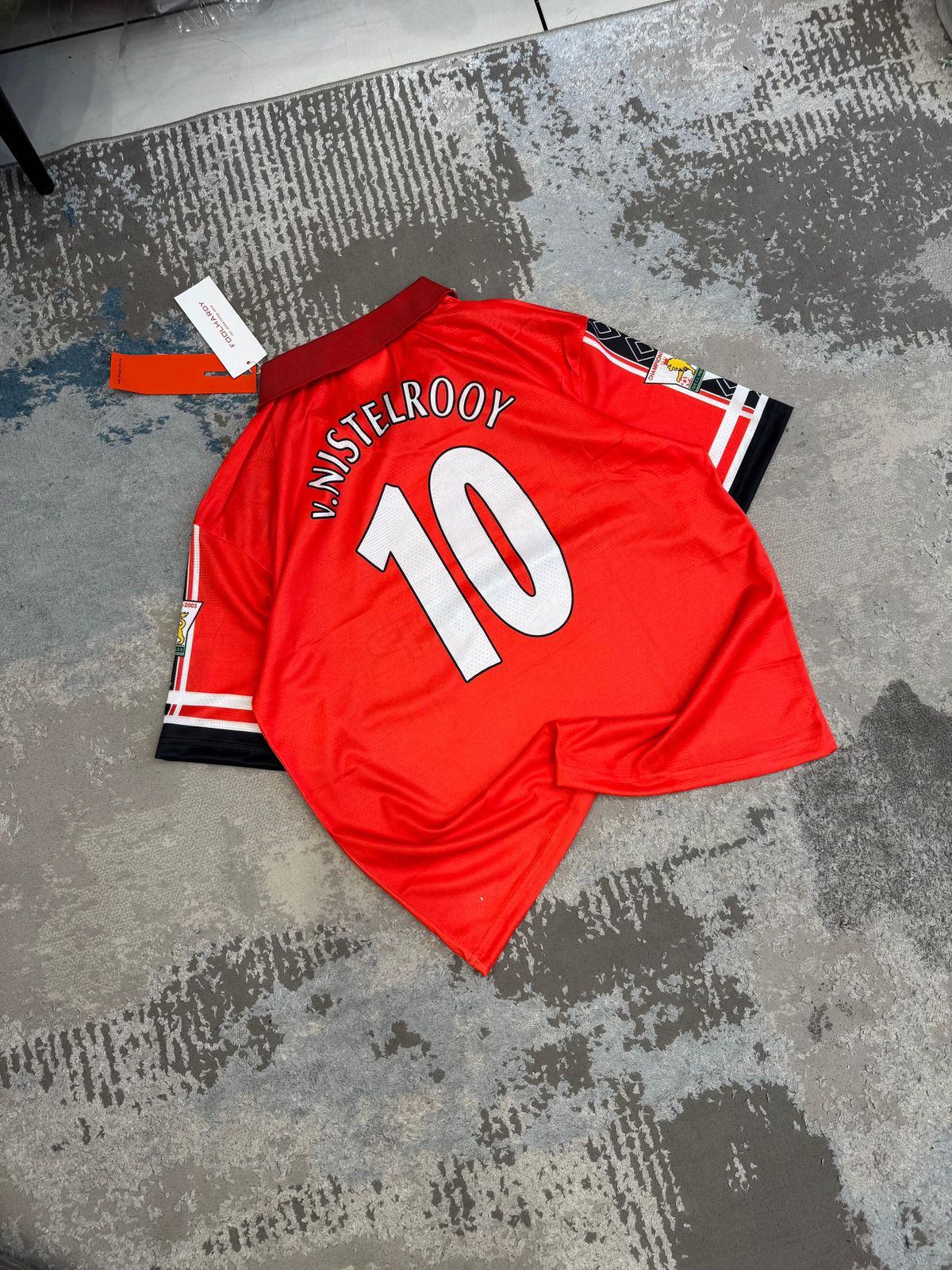 Manchester United 1998 Home Kit V.Nistelrooy Five Sleeve - bmg store
