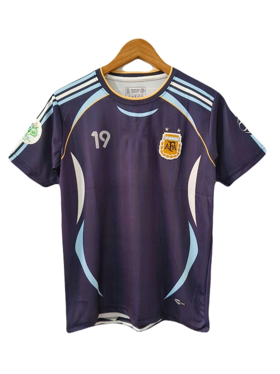 Argentina 2006 away jersey messi 19 - P771