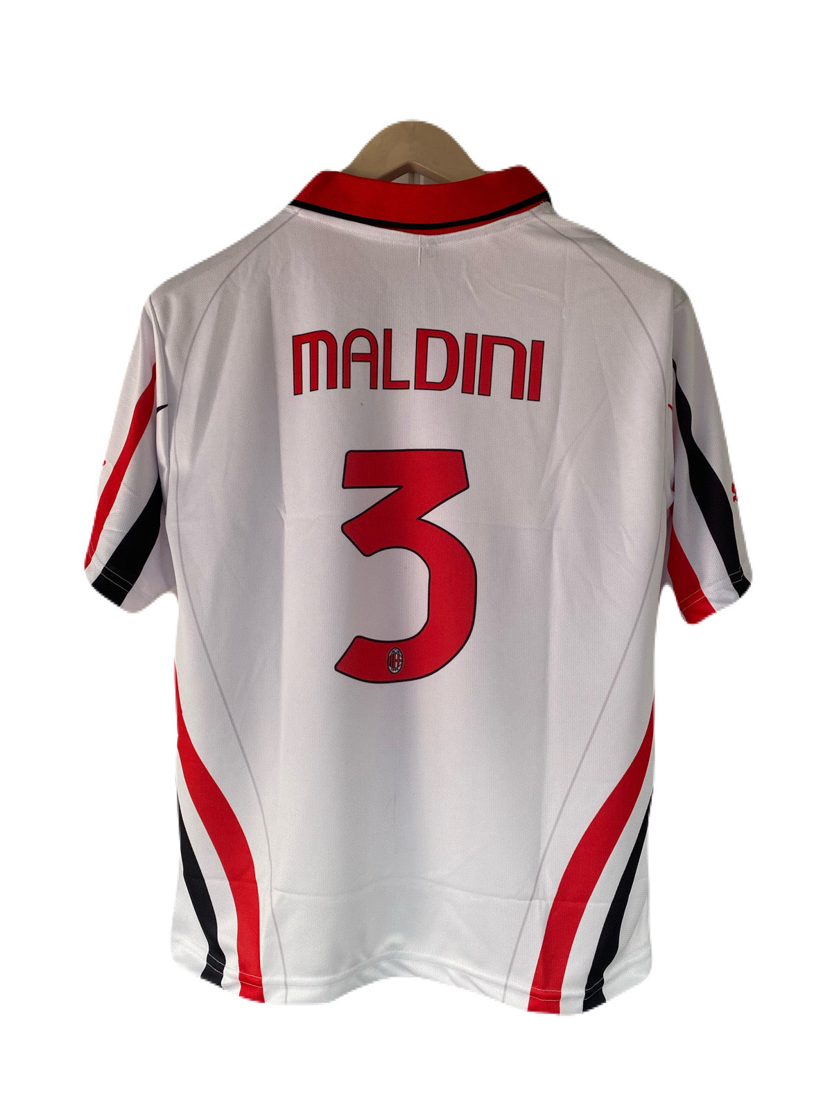 Maldini Ac Milan Away Five Sleeve Collar Sublimation Jersey- P2649 | BMG STORE