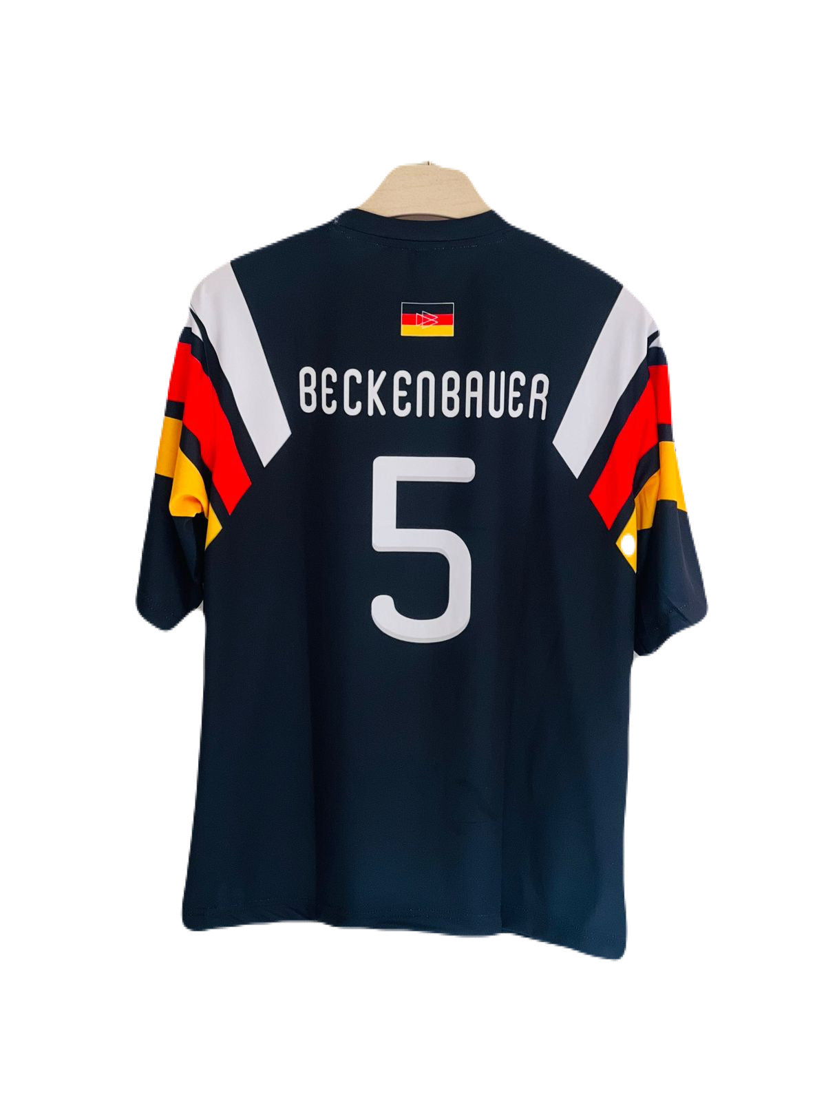 Germany 1996 Away jersey Five sleeve Beckenbauer P2
