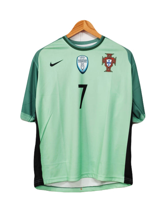 Portugal 2016 Away kit Ronaldo Five sleeve - P291 - bmg store