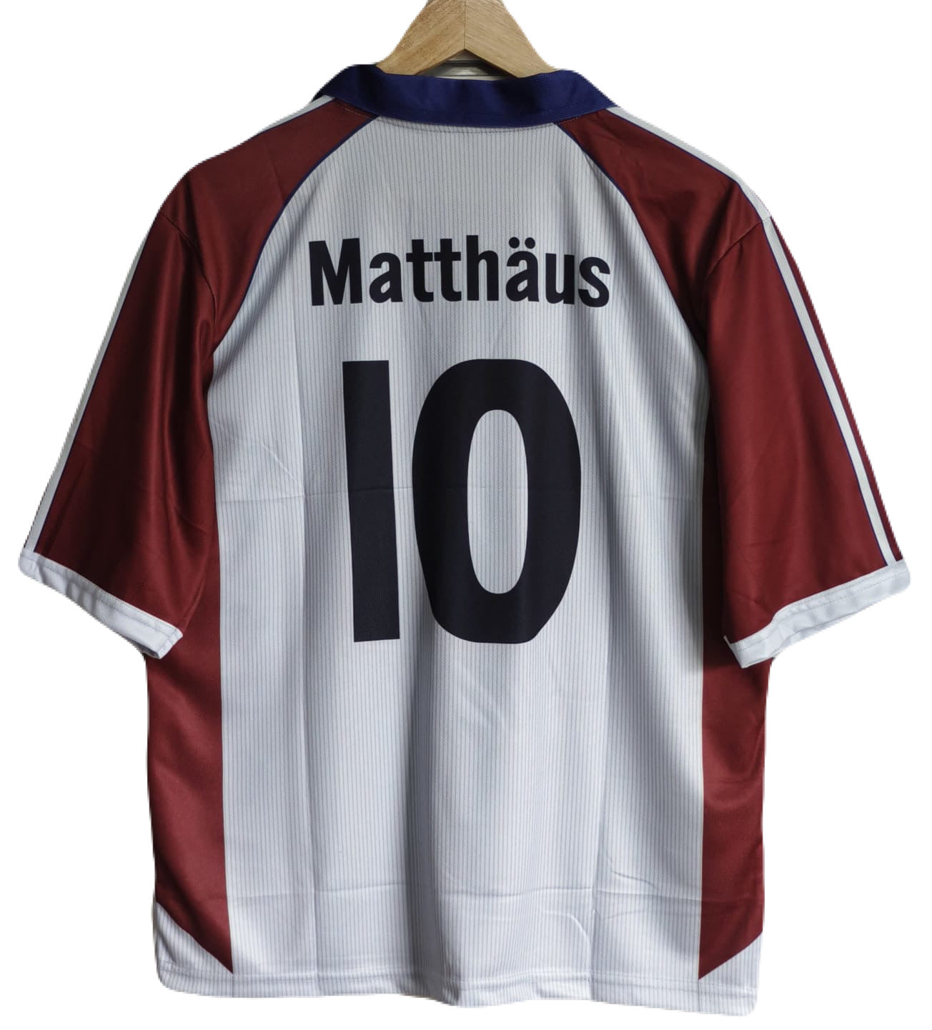 Bayern munich away 1998-99 matthaus Five sleeve collar Embroidery -P1681