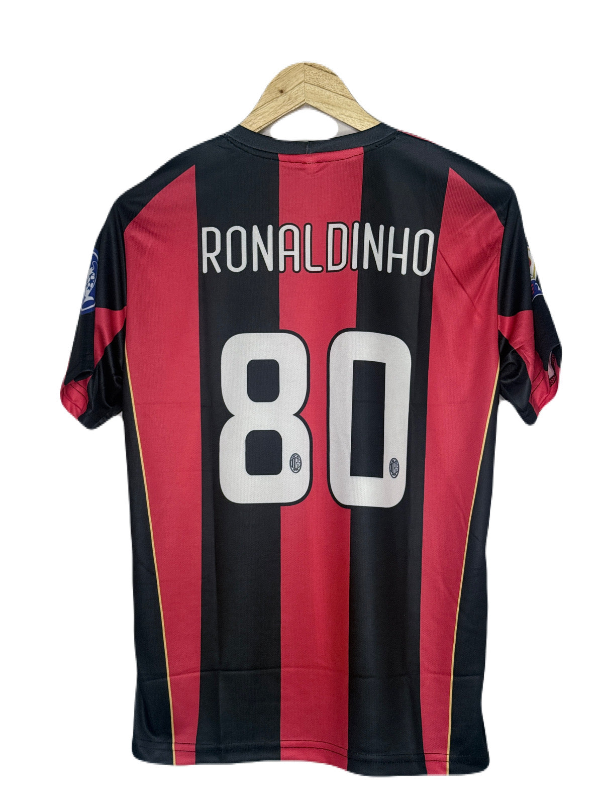 Ac Milan 2010-11 Home Kit Ronaldinho Half Sleeve - bmg store
