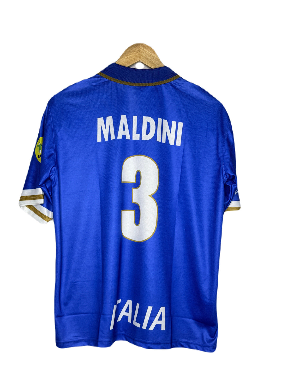 Italy 1996 Home Kit Maldini Five Sleeve - bmg store