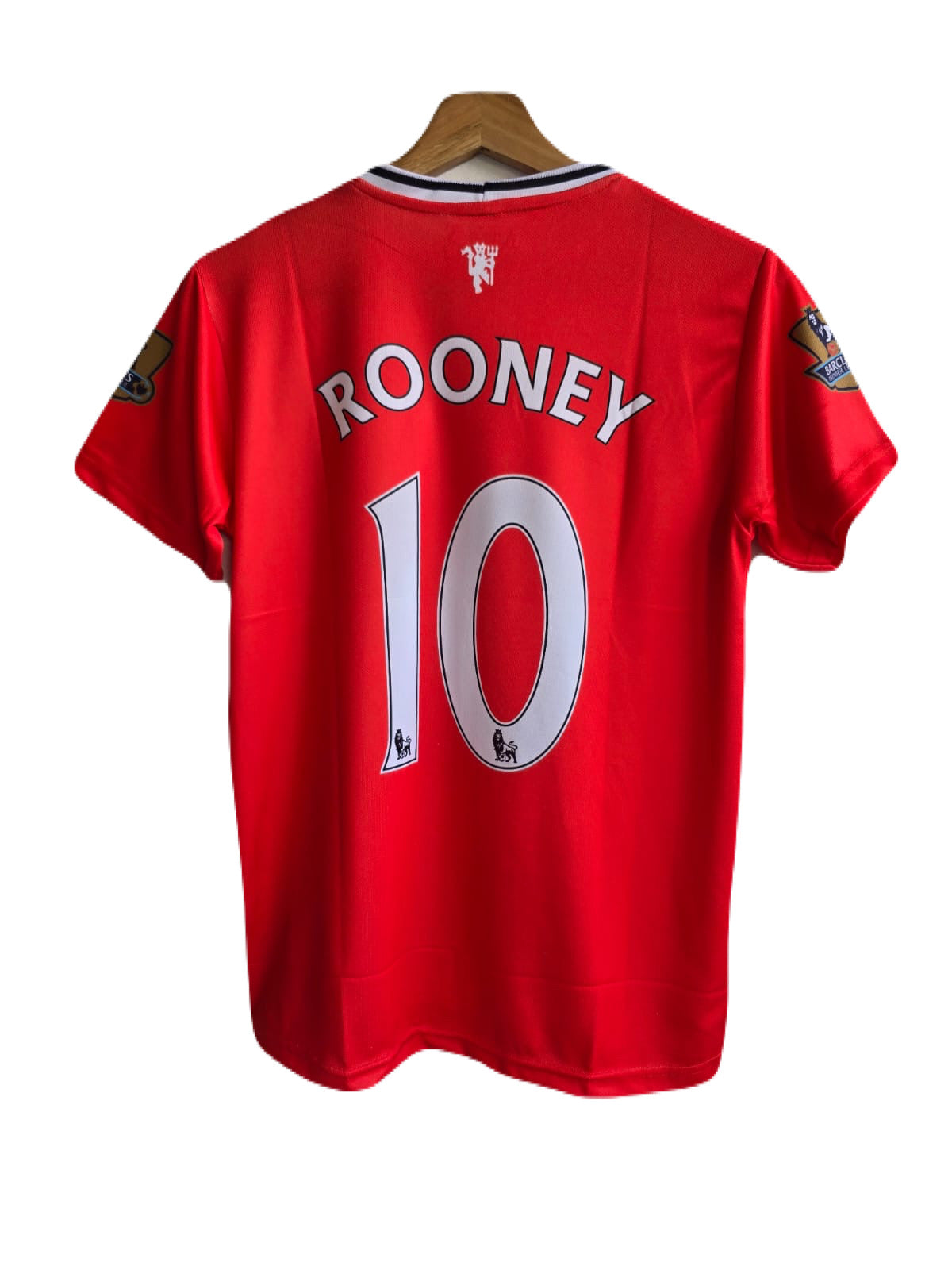 United 2011/12 home Rooney half sleeve - P740