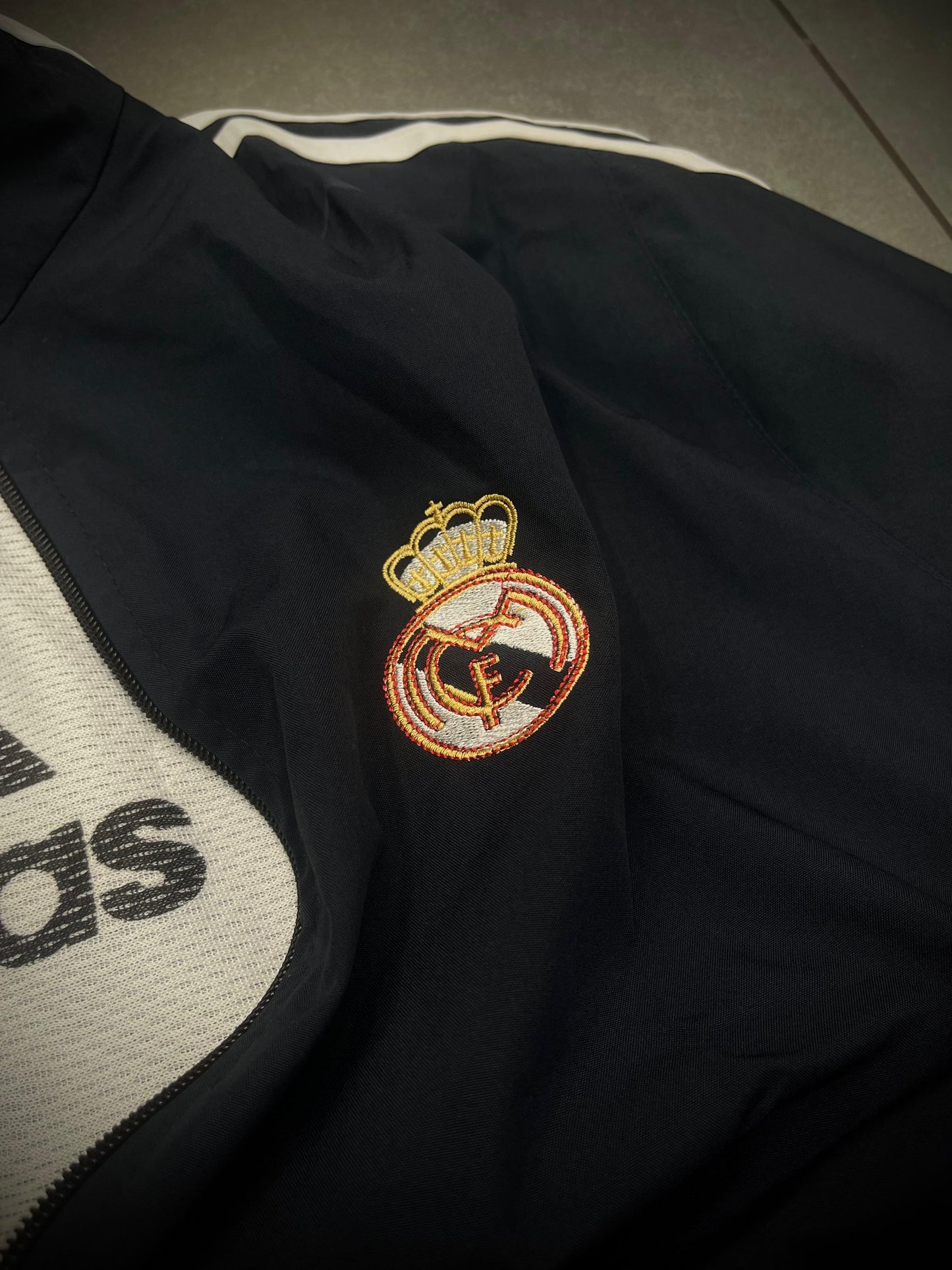 Real Madrid adidas track jacket full sleeve zip type - P1573
