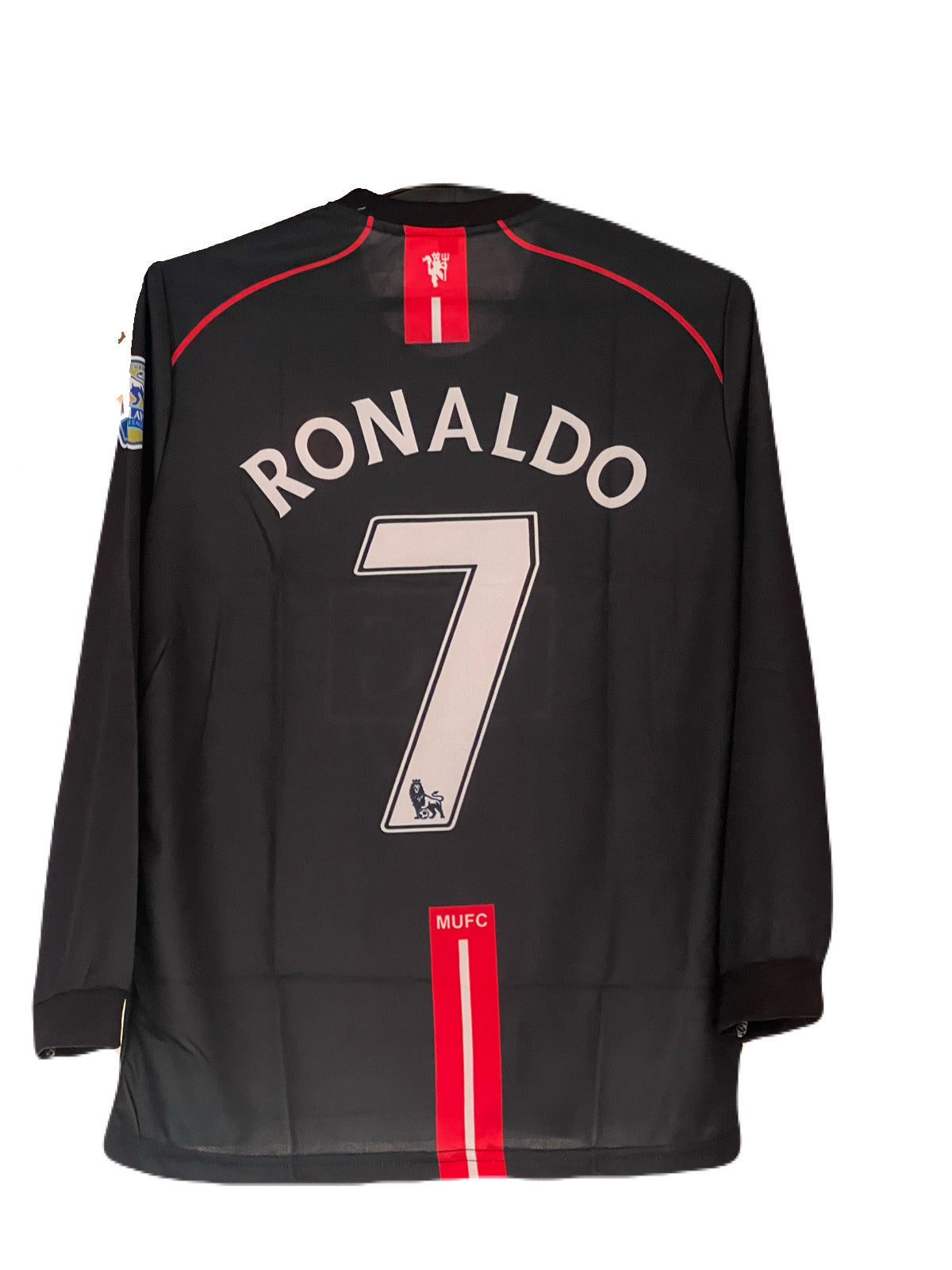 Manchester United 2007-08 Away Ronaldo full sleeve sublimation-P693