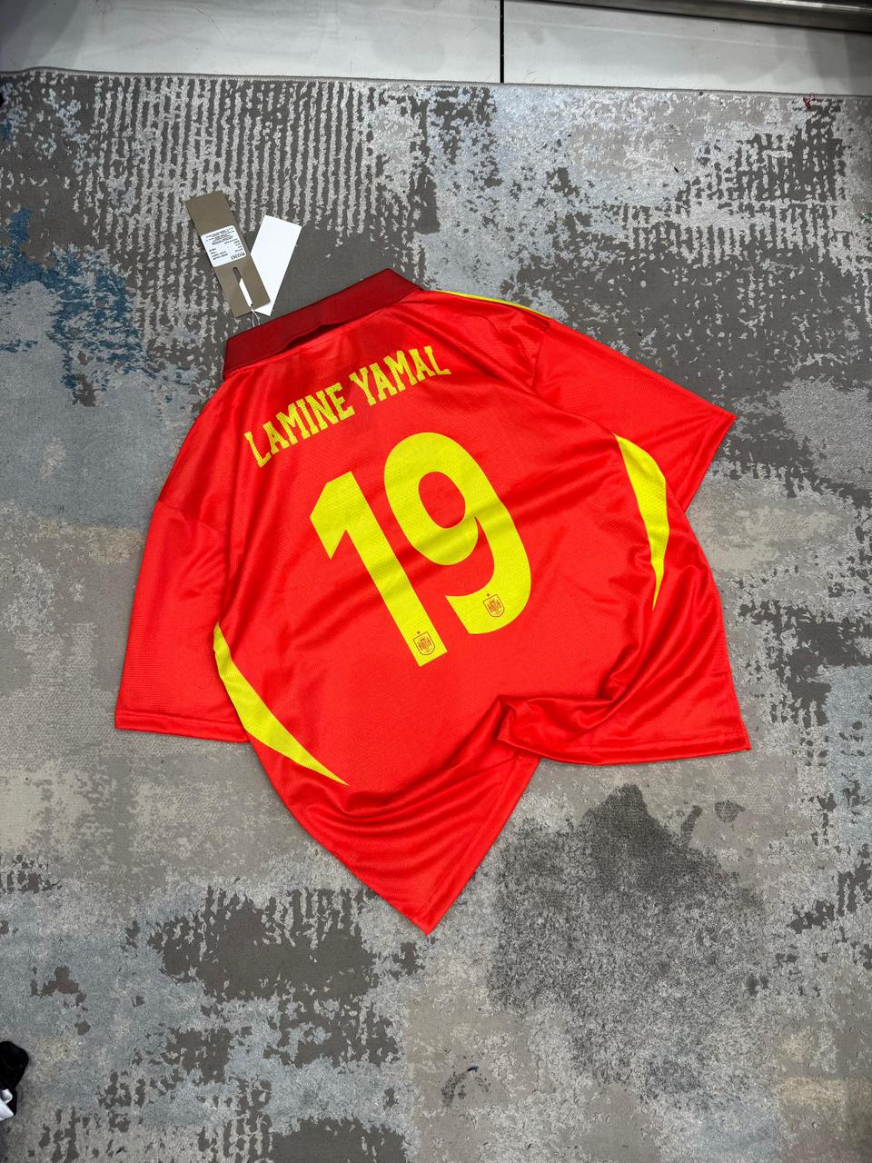 Spain 2025 Home kit Yamal Five Sleeve - bmg store