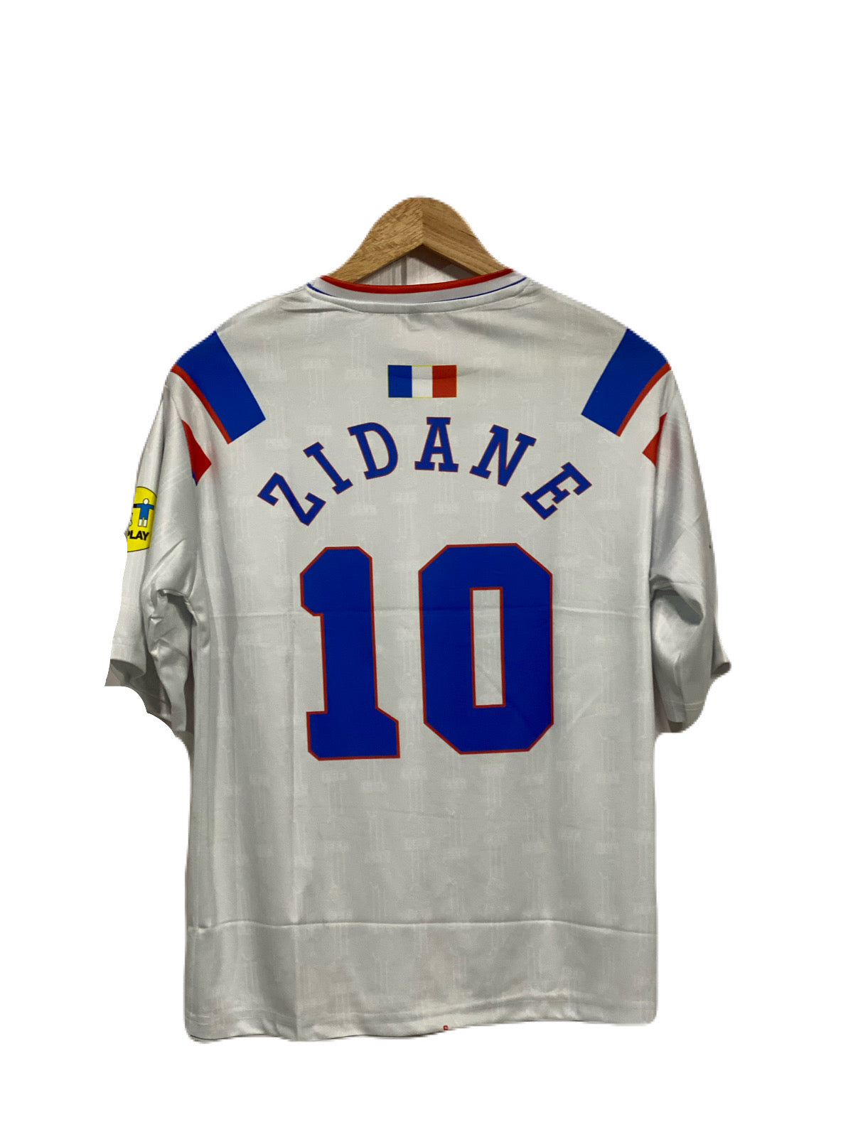 France 1996-97 Away Zidane Five sleeve - P198 - bmg store