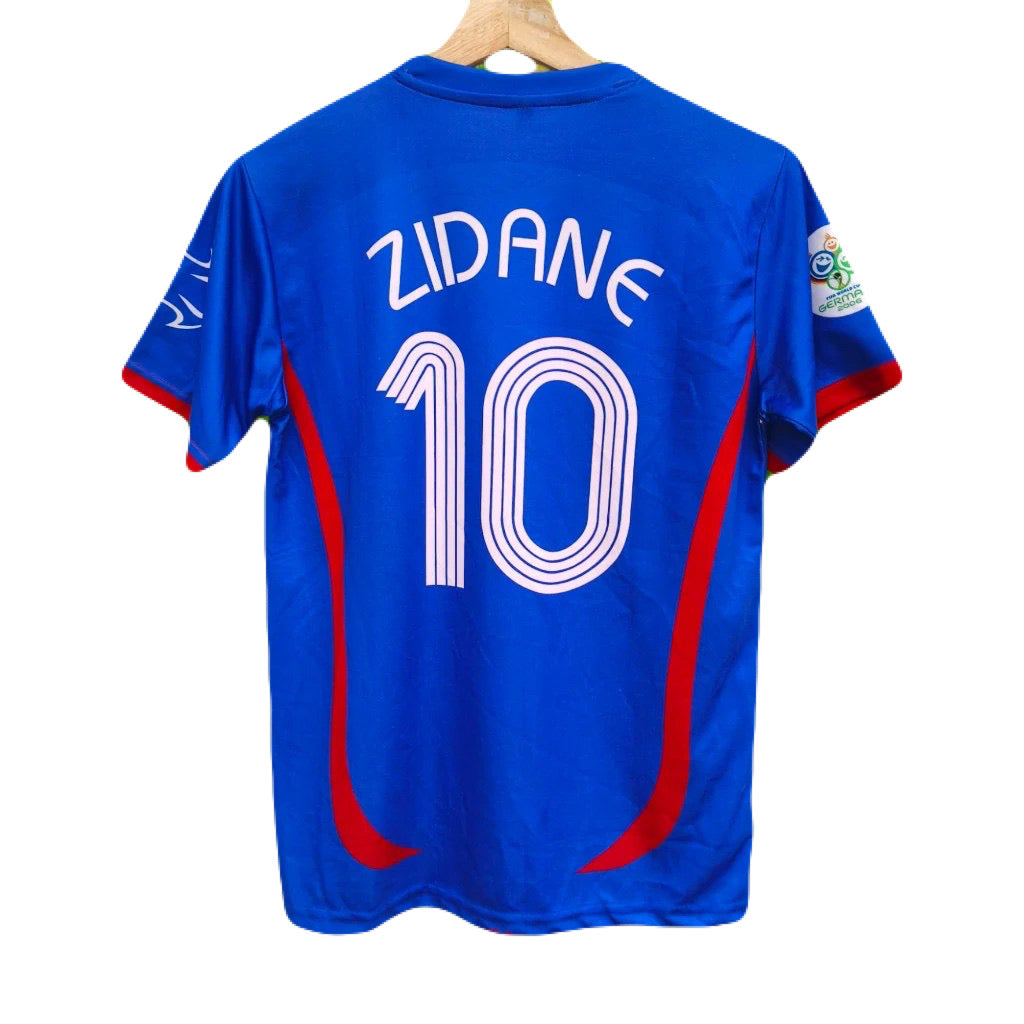 Best retro jersey france 2006/07 home zidane - P7