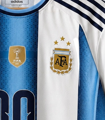 Messi Argentina Home 2026 Five sleeve Embroidery Jersey - P2057