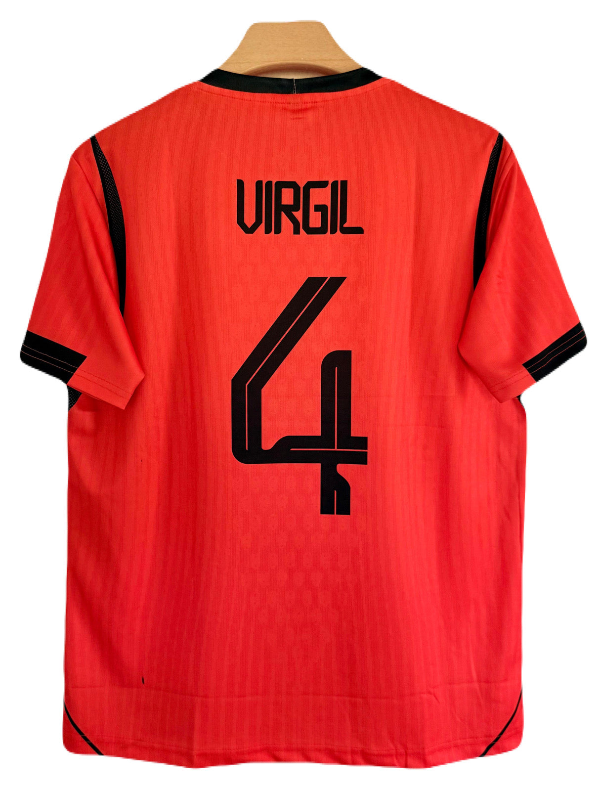 Van dijik Netherland 2026 World Cup Away Half Sleeve Jersey -