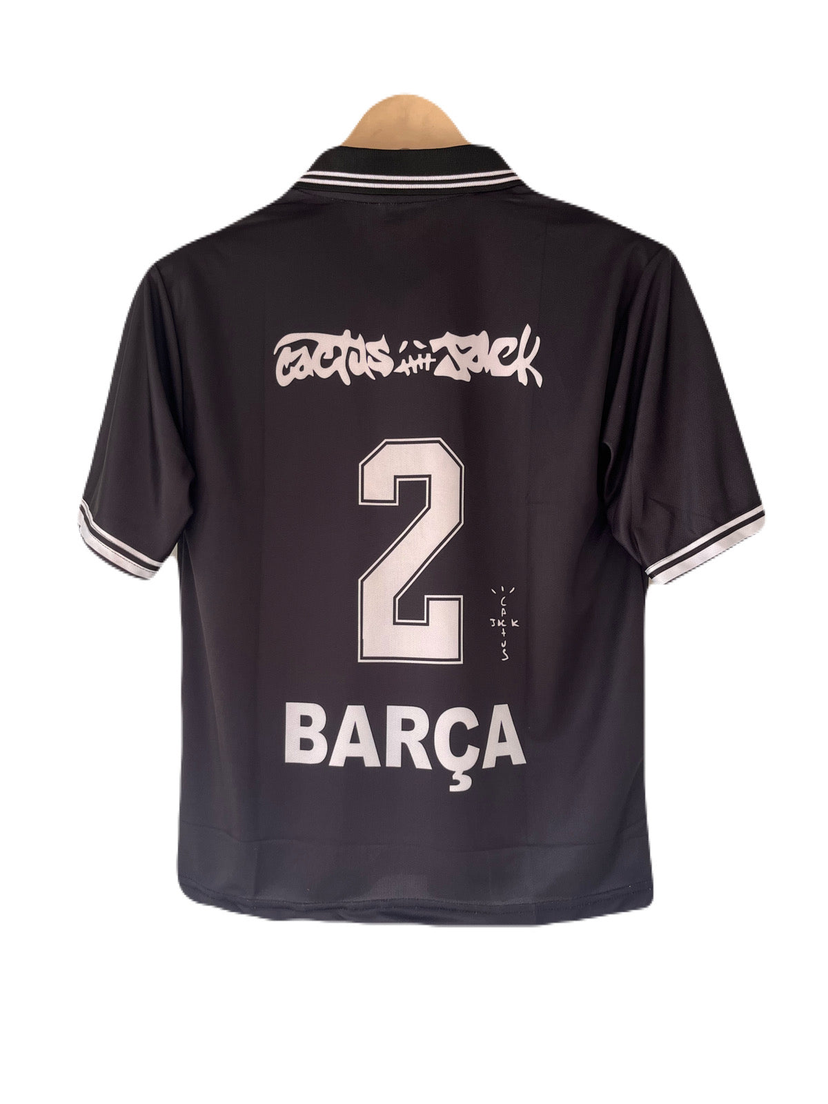 Barcelona Travis Scott Edition Collar Five Sleeve Jersey -P2609 | BMG STORE