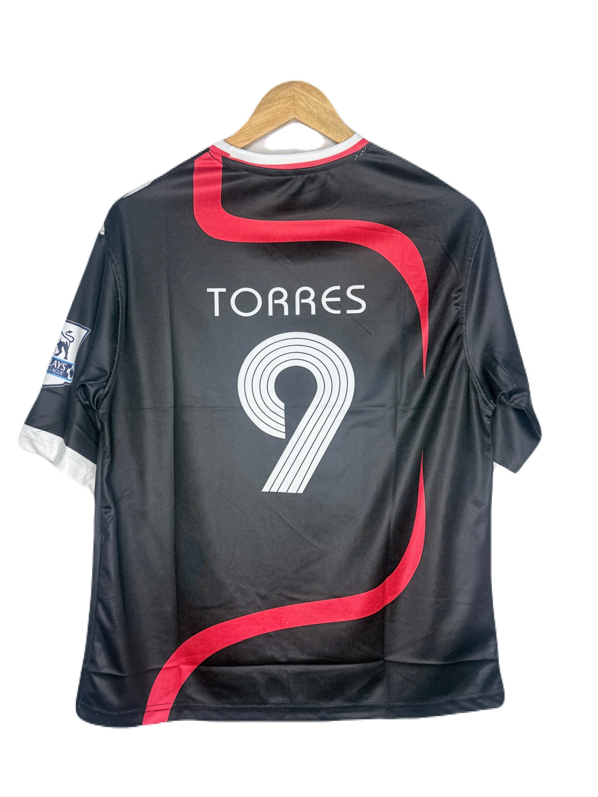 Liverpool 2007-08 Third Kit Torres Five Sleeve - bmg store