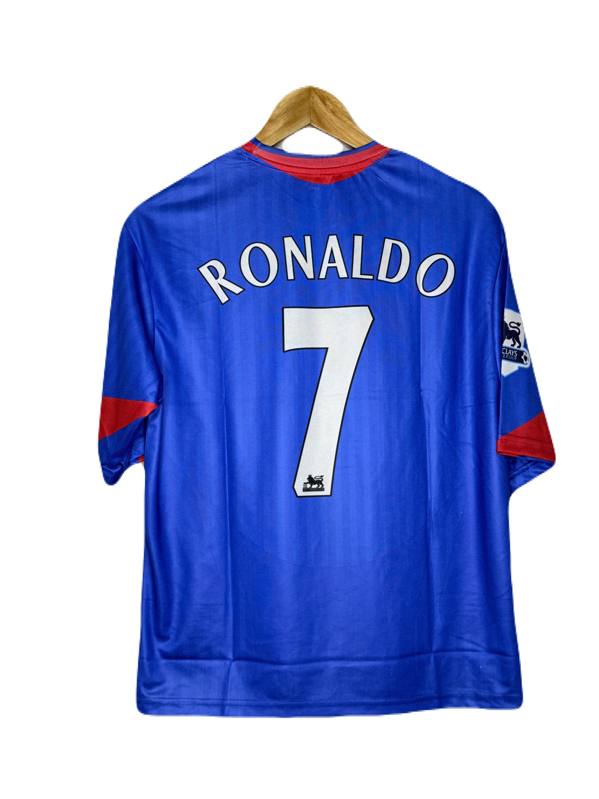 Manchester United 2005-06 Away Kit Ronaldo Five Sleeve - P507