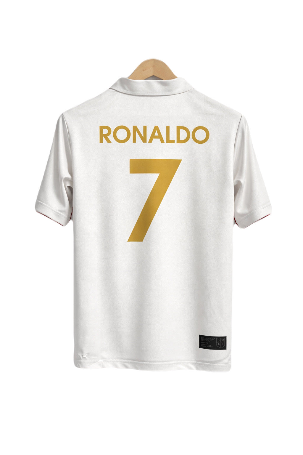 Portugal Ronaldo vintage 7 away Five sleeve Collar sublimation