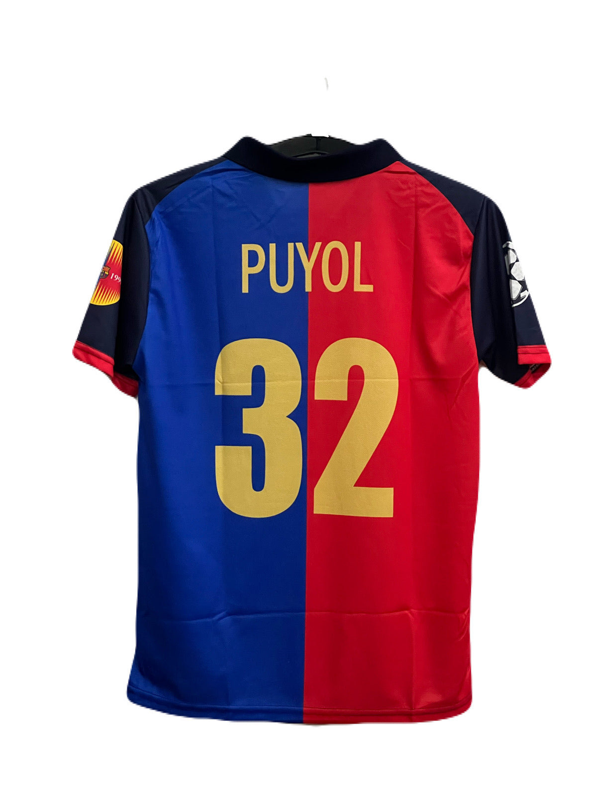 Barca 1999 vintage jersey half sleeve puyol - P245
