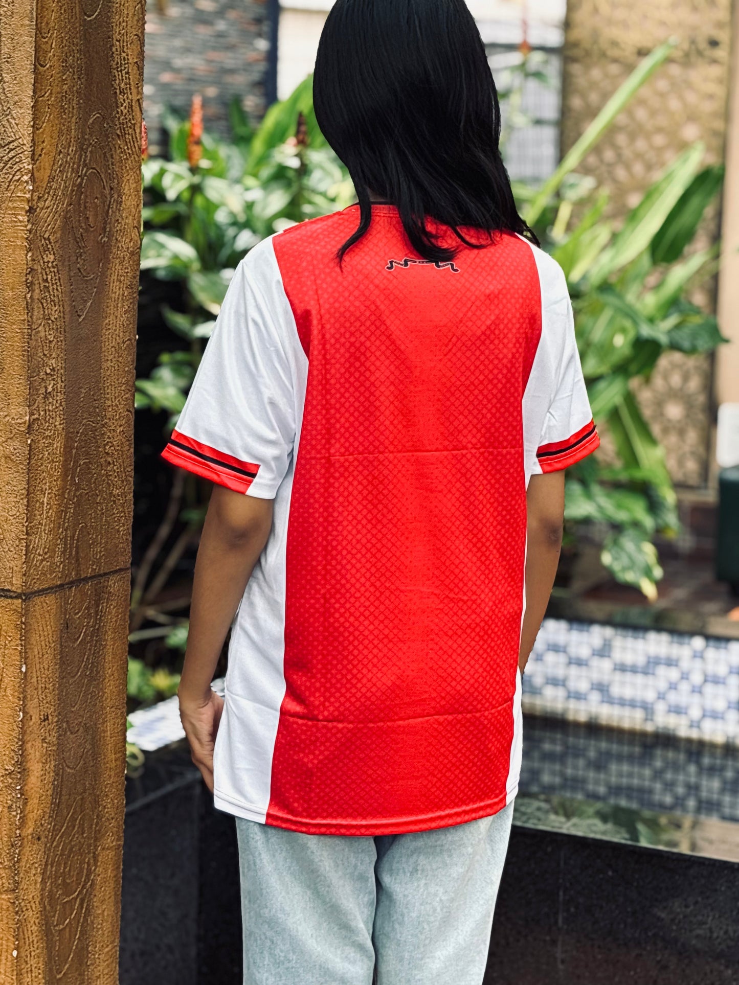 Ajax 2019/20 home jersey half sleeve P256 -