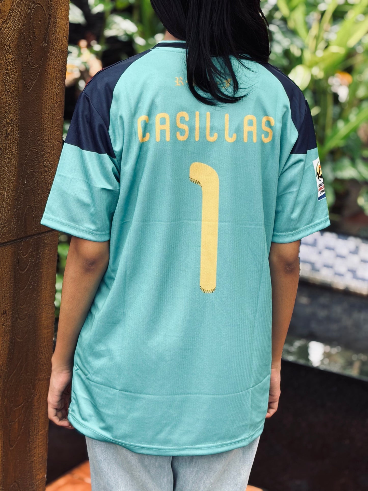Spain 2010 world cup jersey Casillas P53