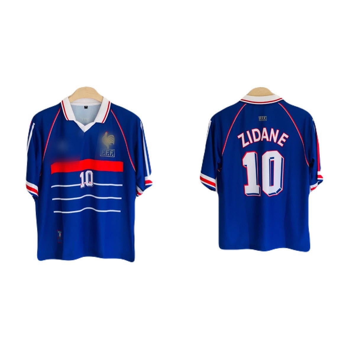 Zidane halfsleeve sublimation v neck retro P234 - bmg store