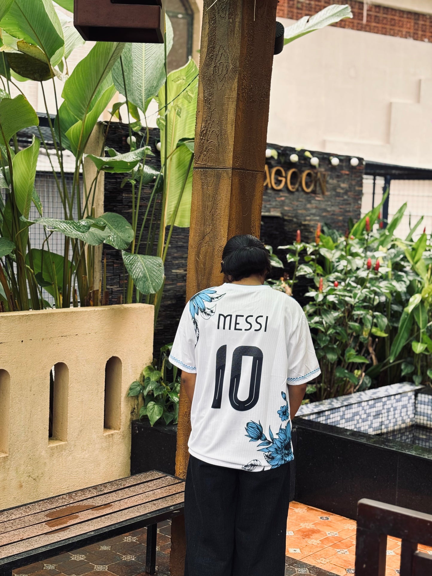 Argentina dragon edition jersey messi embroidery - P654 bmg store