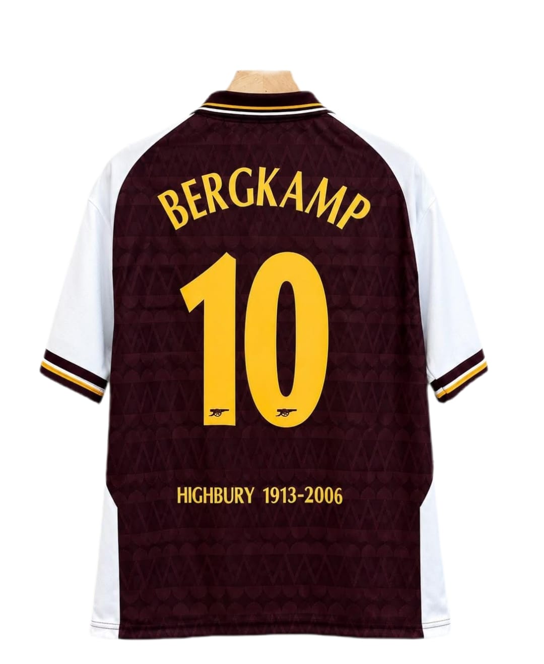 Bergkamp Arsenal Five Sleeve Collar Sublimation Jersey - P2834 | BMG STORE