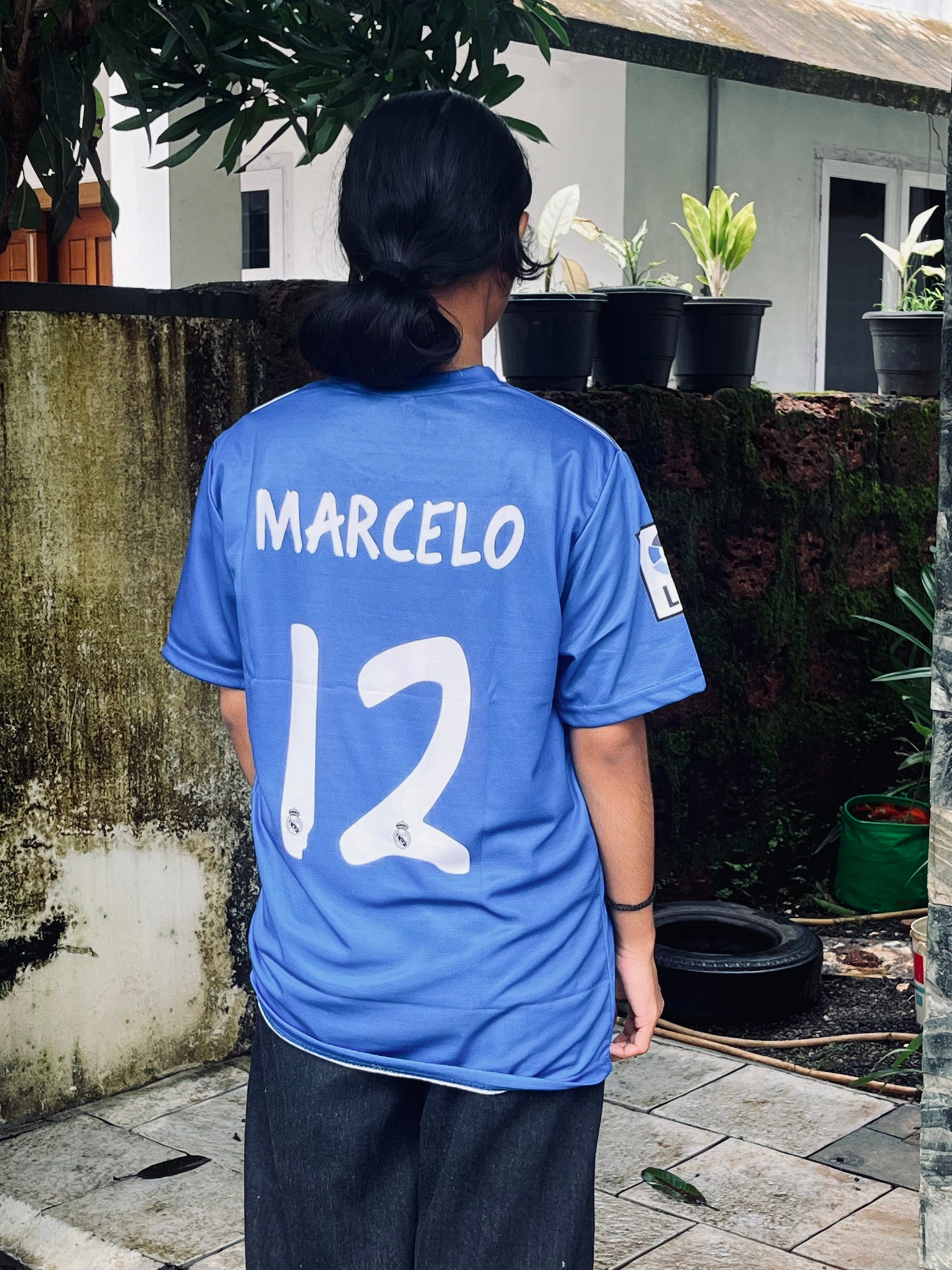 Real madrid 2013/14 away jersey marcelo - P751