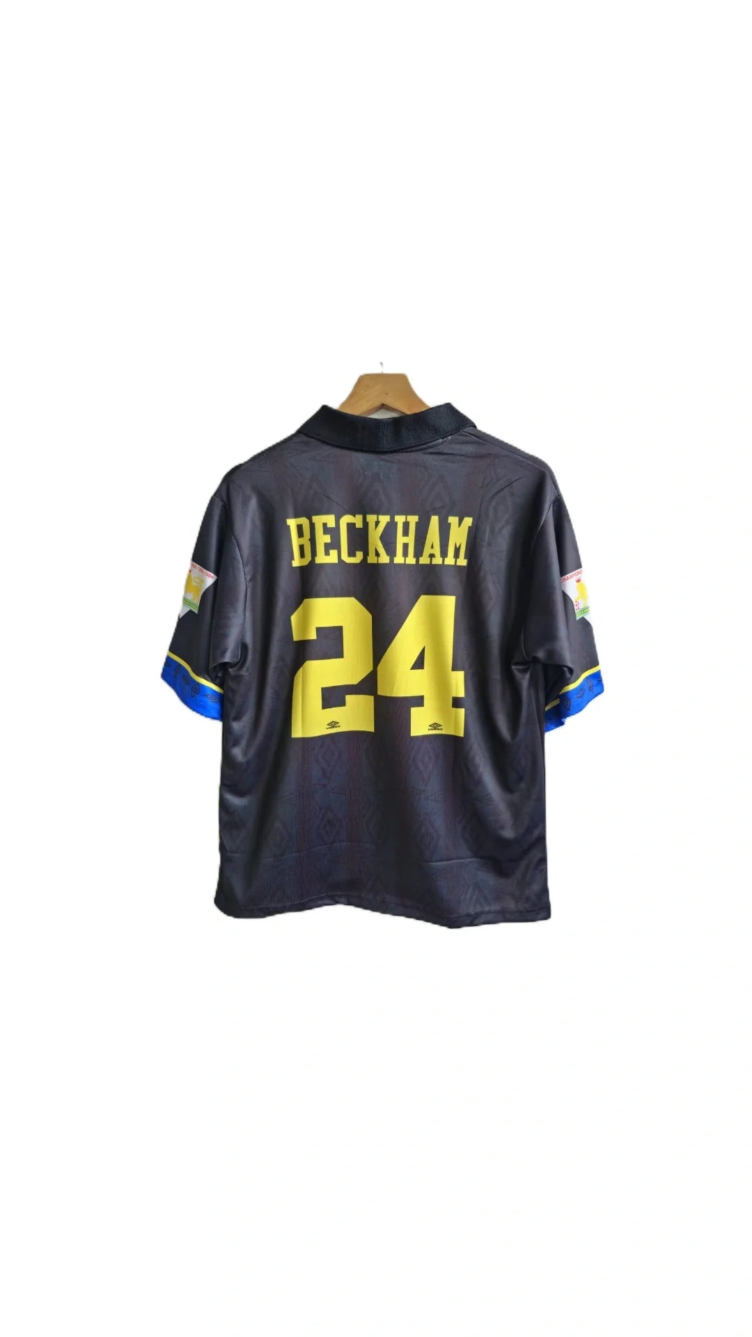 Manchester united 1993-94 Away kit Beckham - P499