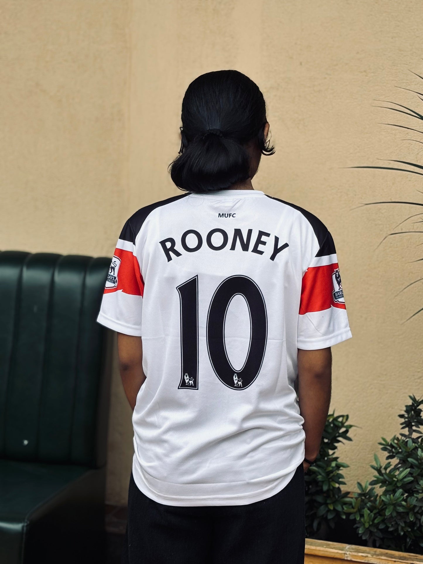 Manchester united 2010/11 away jersey rooney - P444 bmg store