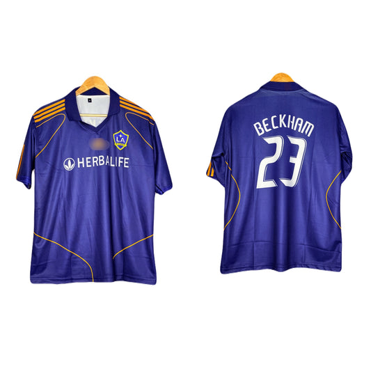 La Galaxy Beckham Vintage Kit Five Sleeve - bmg store
