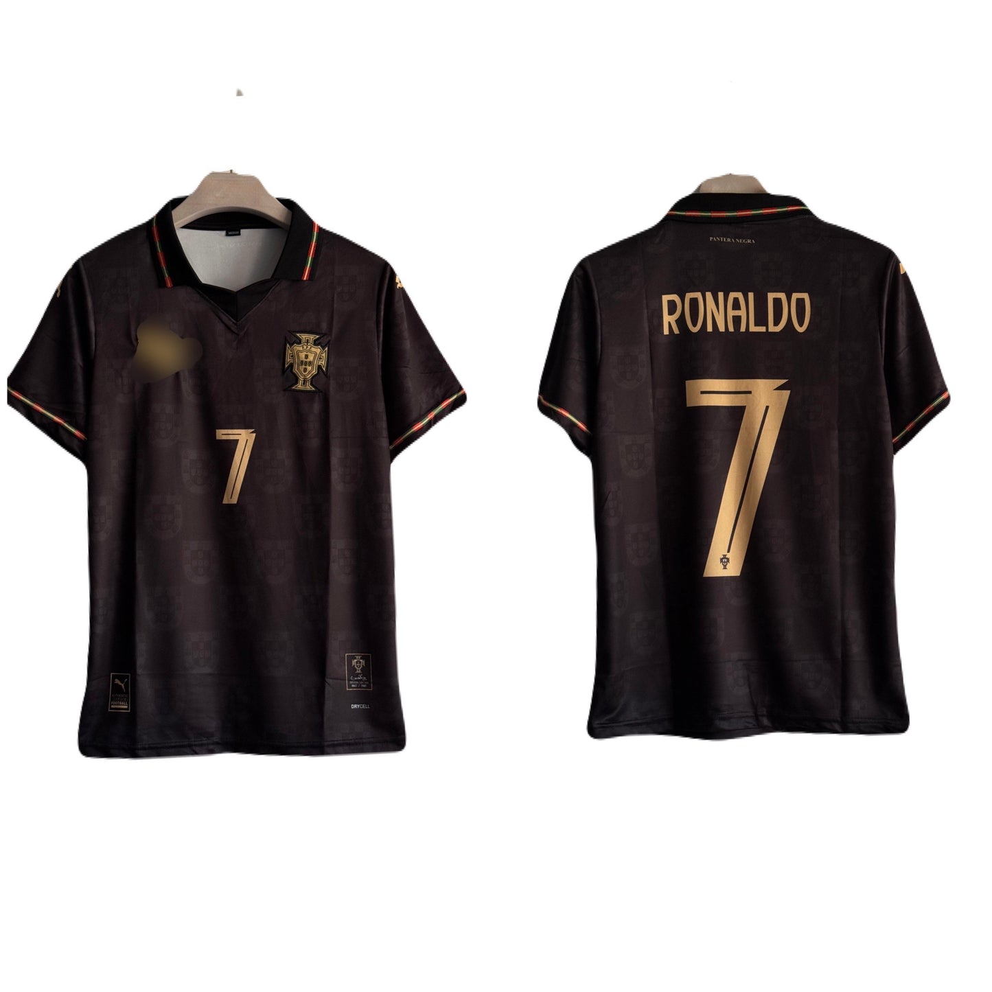Portugal 2026 Special Black ‘Panter’ Edition Kit Ronaldo Half sleeve -P1170