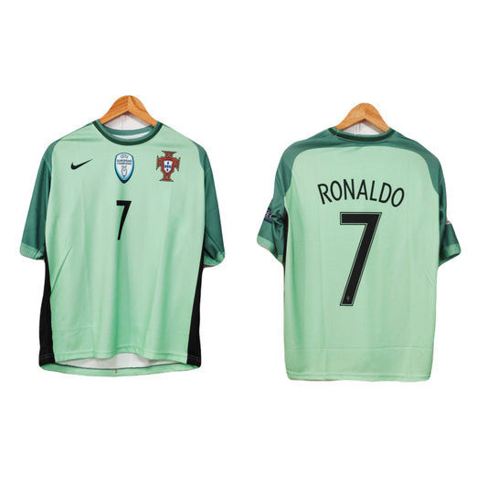 Portugal 2016 Away kit Ronaldo Five sleeve - P291 - bmg store
