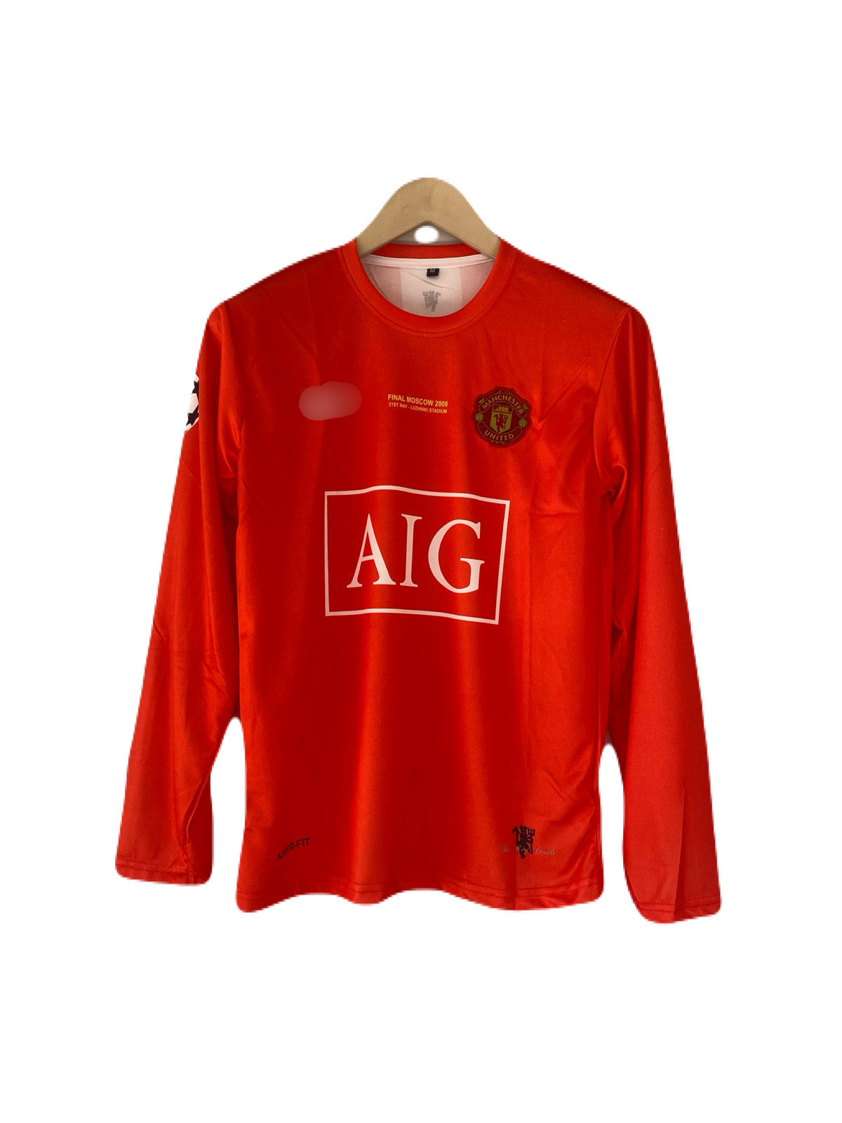 Ronaldo 2008 Manchester United Full Sleeve Embroidery - P2804 | BMG STORE