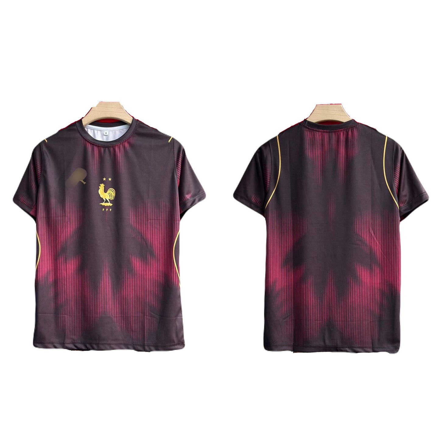France special  edition plain back half sleeve jersey -
