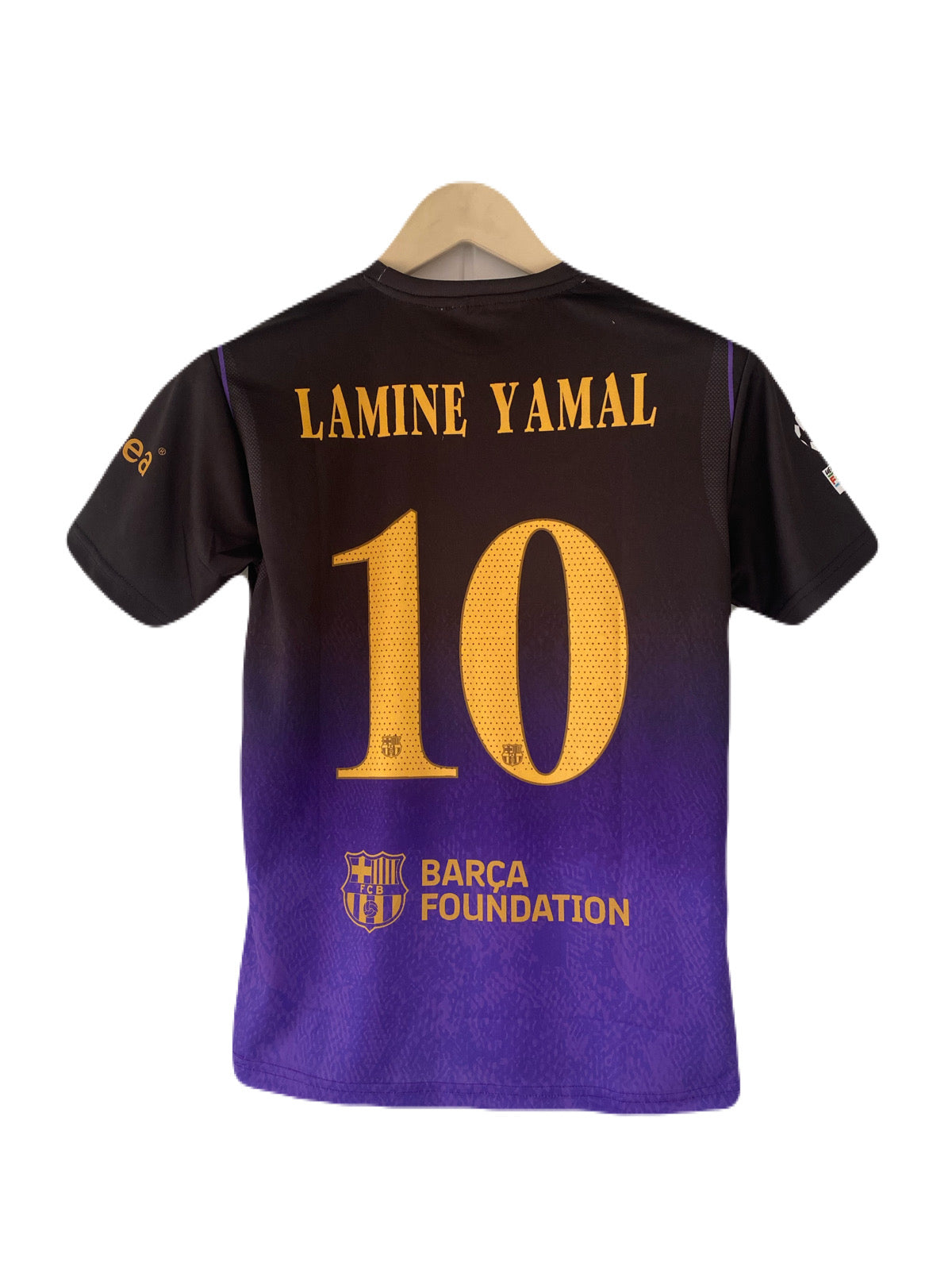 Lamine Yamal Barcelona 2026-27 Away Half Sleeve Embroidery jersey P2650 | BMG STORE