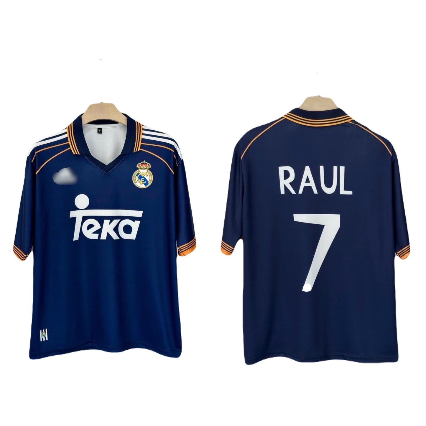 Real Madrid 1998-99 Third kit Raul Five sleeve - P680 bmg store