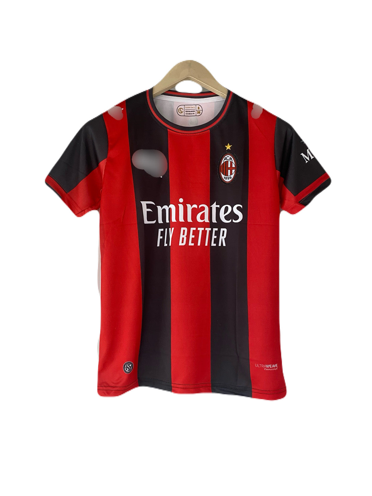 Rafaleao Ac Milan new season home kit Half sleeve embroidery jersey - P2144