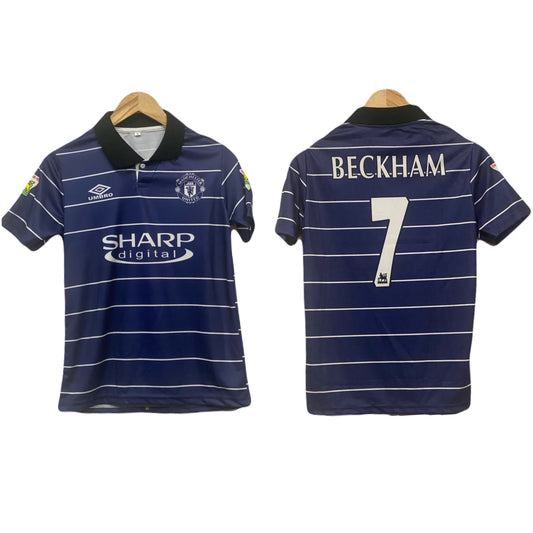 Manchester United 1999-00 Beckham Half sleeve P511 - bmg store