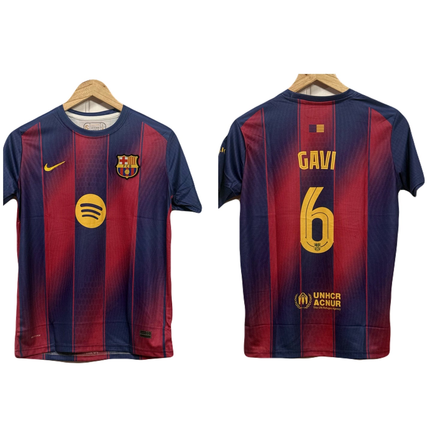 Fc Barcelona 2025-26 Home Kit Gavi  Half Sleeve - bmg store